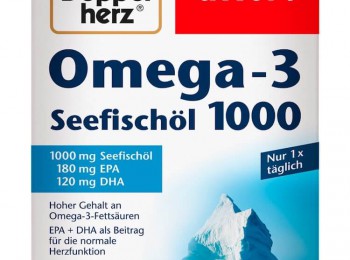 Dầu Cá Doppelherz Omega 3 Seefischol 1000